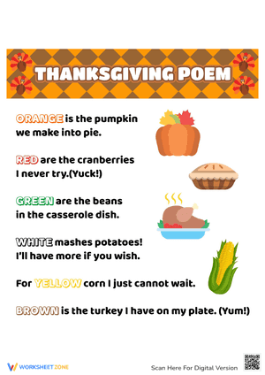 Thanksgiving Poem 9