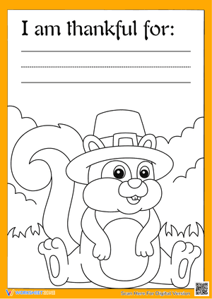 A Grateful Kids Thanksgiving Coloring and Gratitude 6