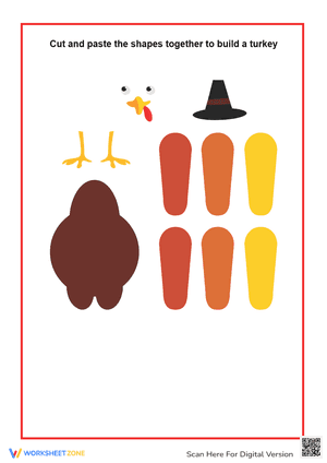Thanksgiving Turkey Cutouts