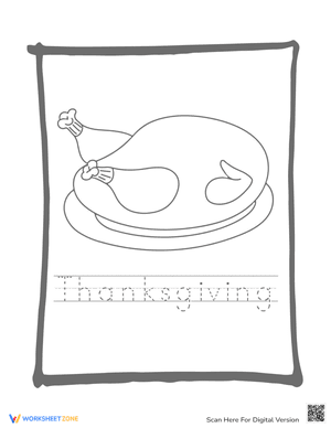 Thanksgiving Gratitude Coloring 2