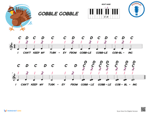 Thanksgiving Song-Gobble Gobble