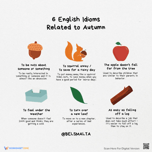 6 English Idioms Related to Autumn