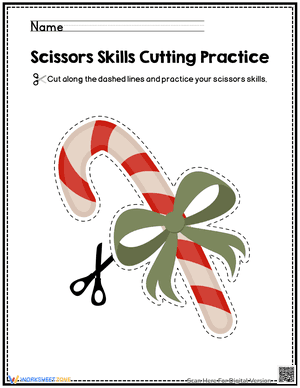 Christmas Cutting Practice 4