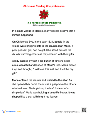 The Miracle of the Poinsettia