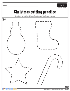 Christmas cut & paste 2