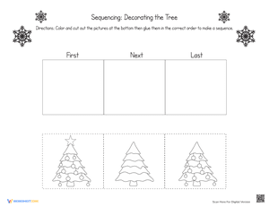 Sequencing - Decorating the Tree