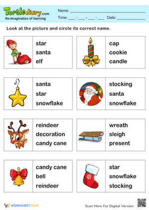 Christmas Vocabulary Words