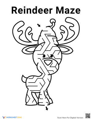 Reindeer Maze
