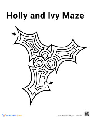 Holly And Ivy Maze