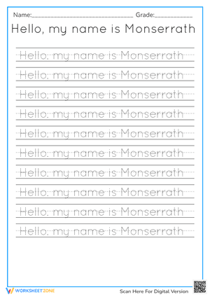 Monserrath's name 