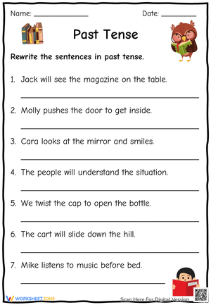 Past Tense Exercise 3