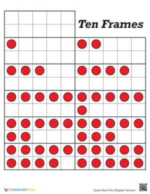 Practice with Ten Frames