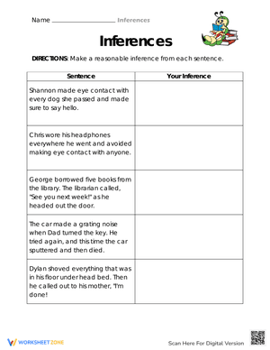 Crafting Informed Inferences