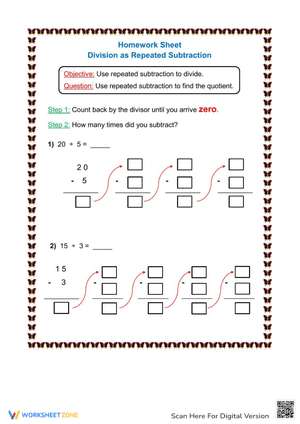 Division as Repeated Subtraction 2