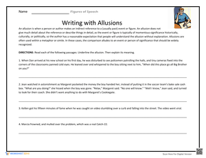 Writing with Allusions