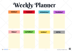 Weekly planner 2