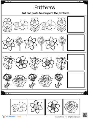 Flower Worksheet 3