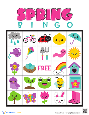 Spring Bingo Set 2