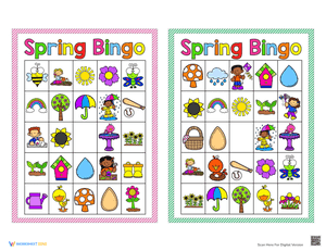 Spring Bingo Game 2