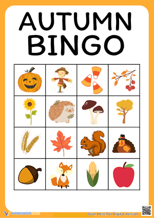 Autumn Bingo 7