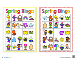 Spring Bingo Game 3