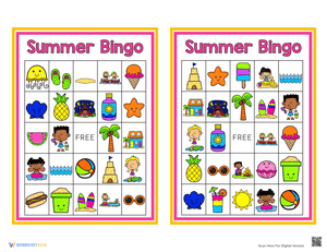 Summer Bingo Game 2