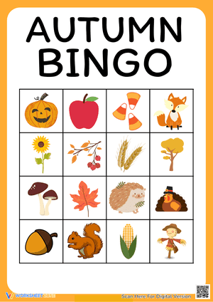 Autumn Bingo 6
