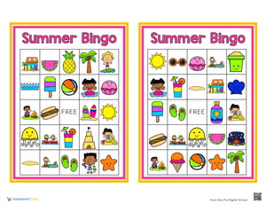 Summer Bingo Game 3
