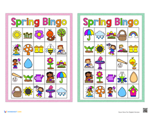 Spring Bingo Game 5