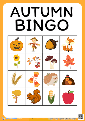 Autumn Bingo 3