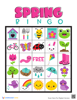 Spring Bingo Set 6