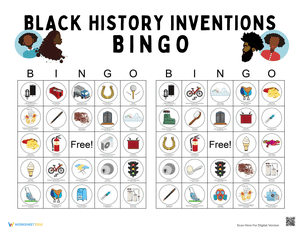 BLACK HISTORY INVENTIONS Bingo 14