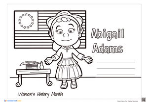 Adams Women's Greeting Card
