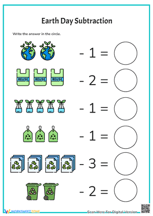 Earth Day Subtraction