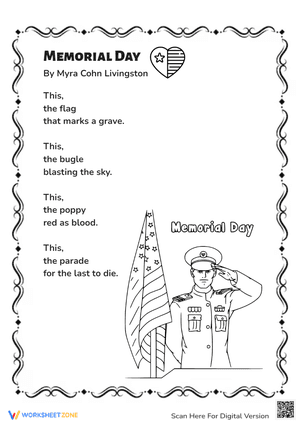 Memorial Day Kids Poem