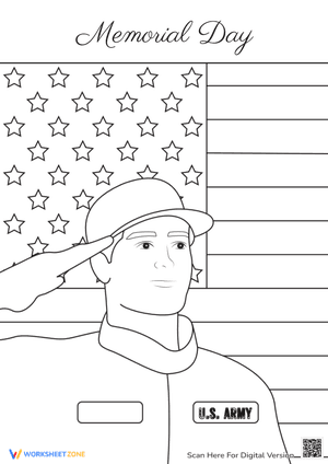 Creative Memorial Day Coloring Pages Worksheets 2024