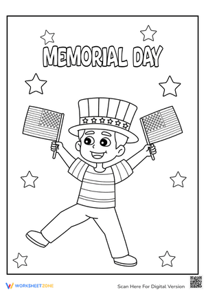 Memorial Day Coloring Pages For Kids