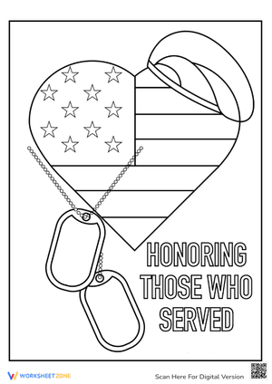 Honor Soldiers Coloring Pages