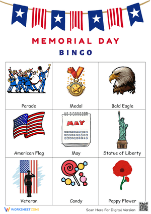 Memorial Day Bingo 3