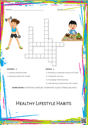 Healthy lifestyle habits