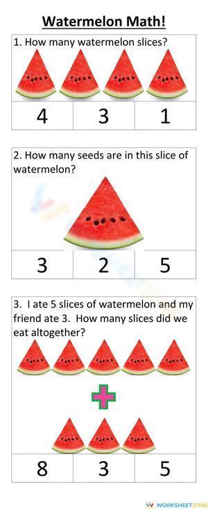 Watermelon Math