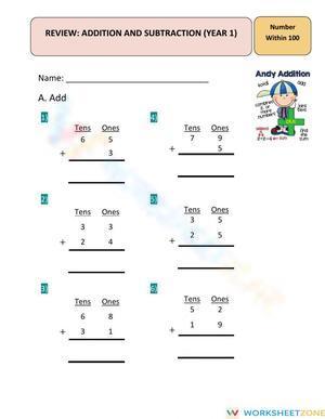 Review addition and subtraction
