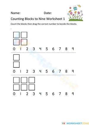 Counting Blocks to 9