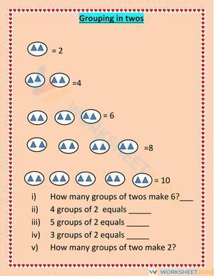 Grouping in twos