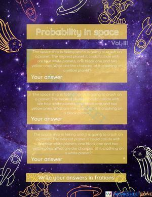 Probablity in space vol 3