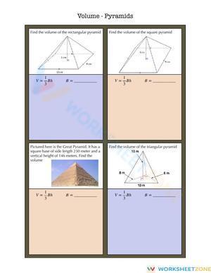 Volume - Pyramid Notes