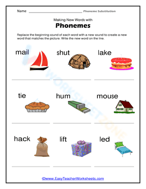 Making New Words with Phonemes