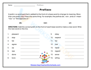 Prefixes In the World