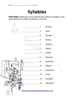 How Many Syllables Are There?