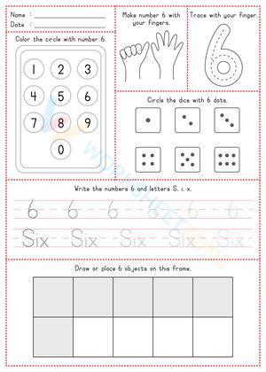 Learn and practice number skill 1-10